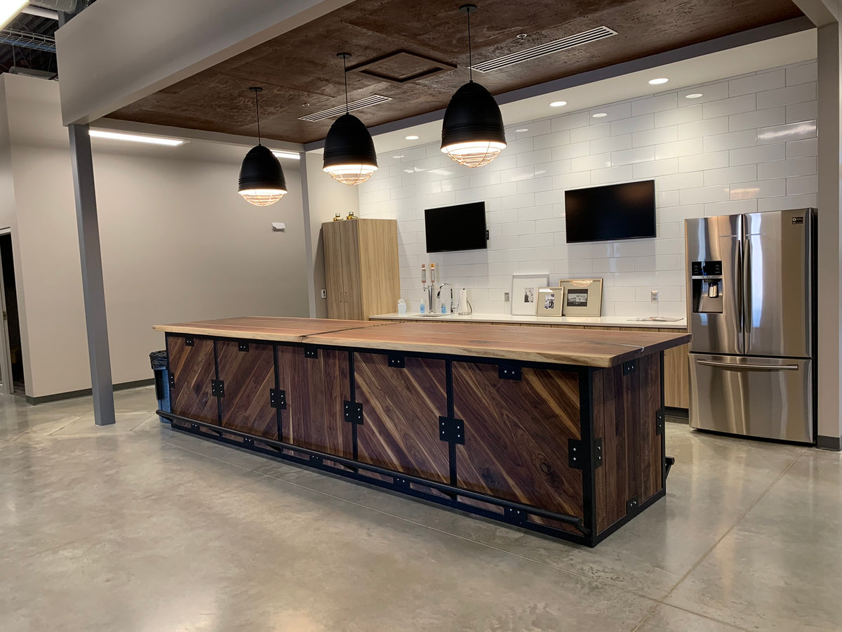 Walnut Breakroom Table