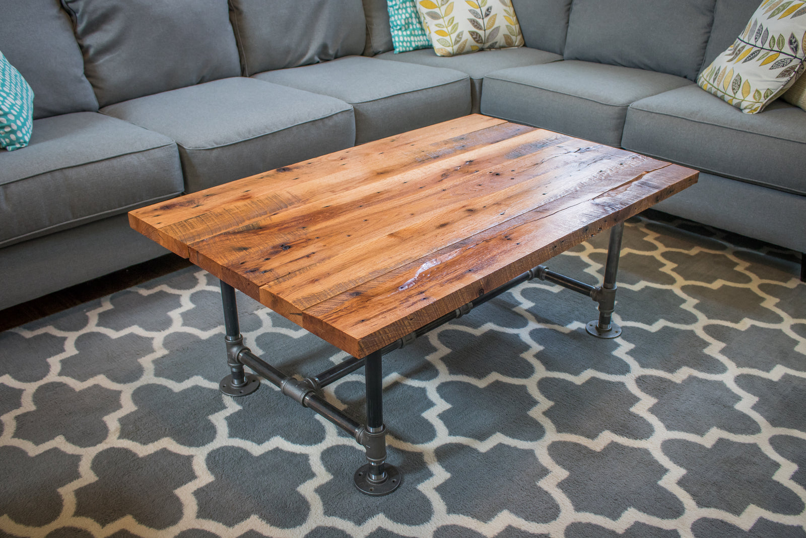 Reclaimed Red Oak Coffee Table