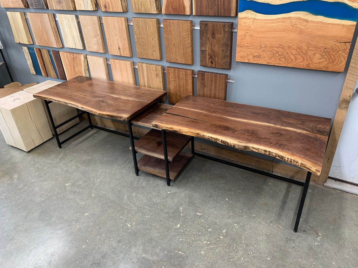 Live Edge Walnut Desk