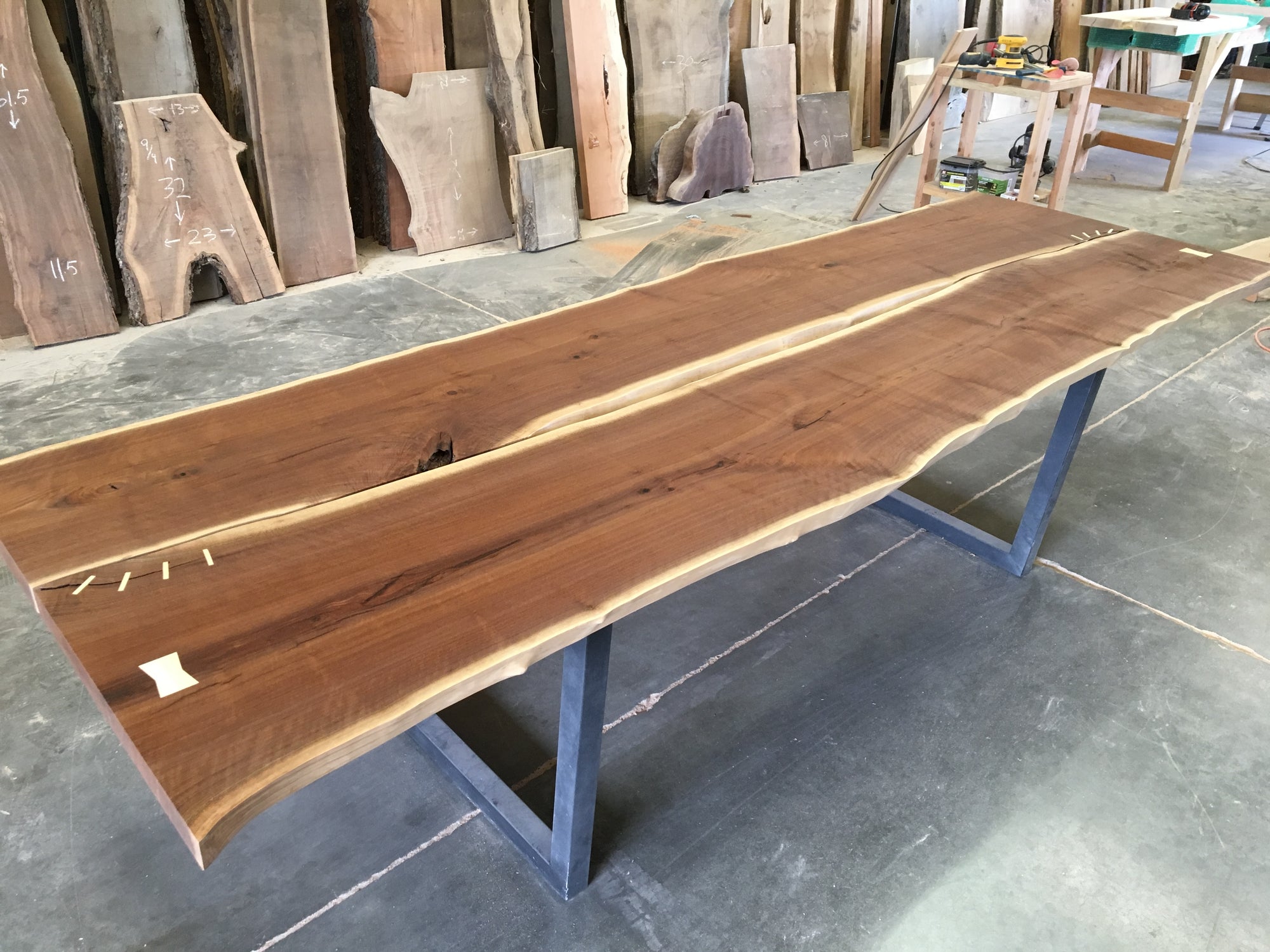 Walnut Conference Table 113
