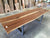 Solid Wood Bookmatch Walnut Conference Table