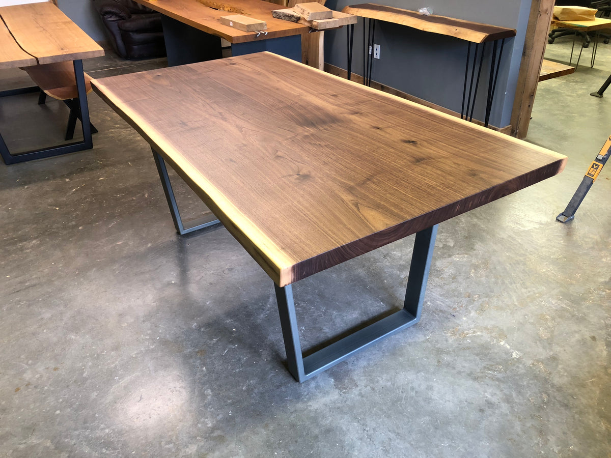 Live Edge Walnut Dining Table