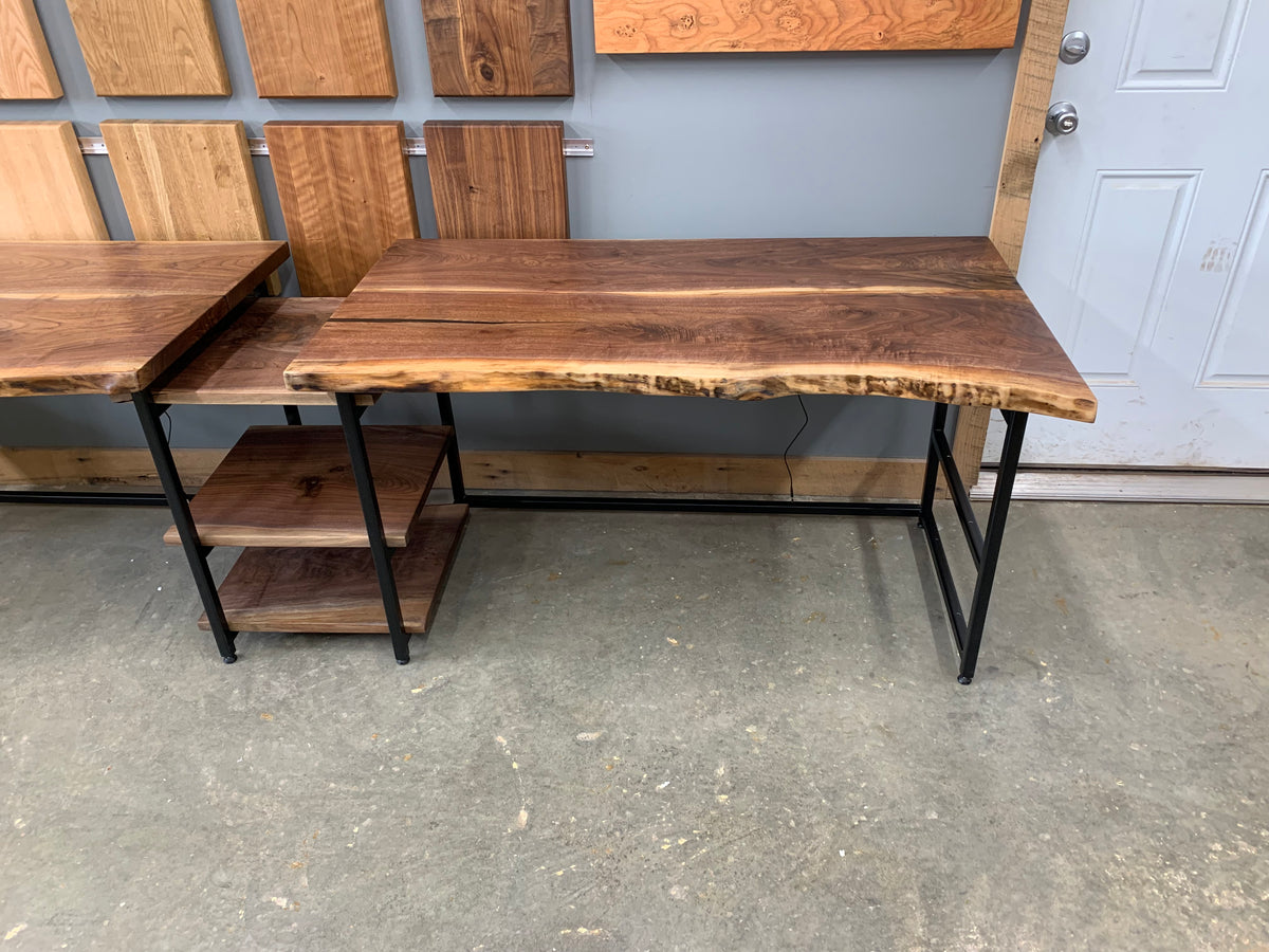 Live Edge Walnut Desk