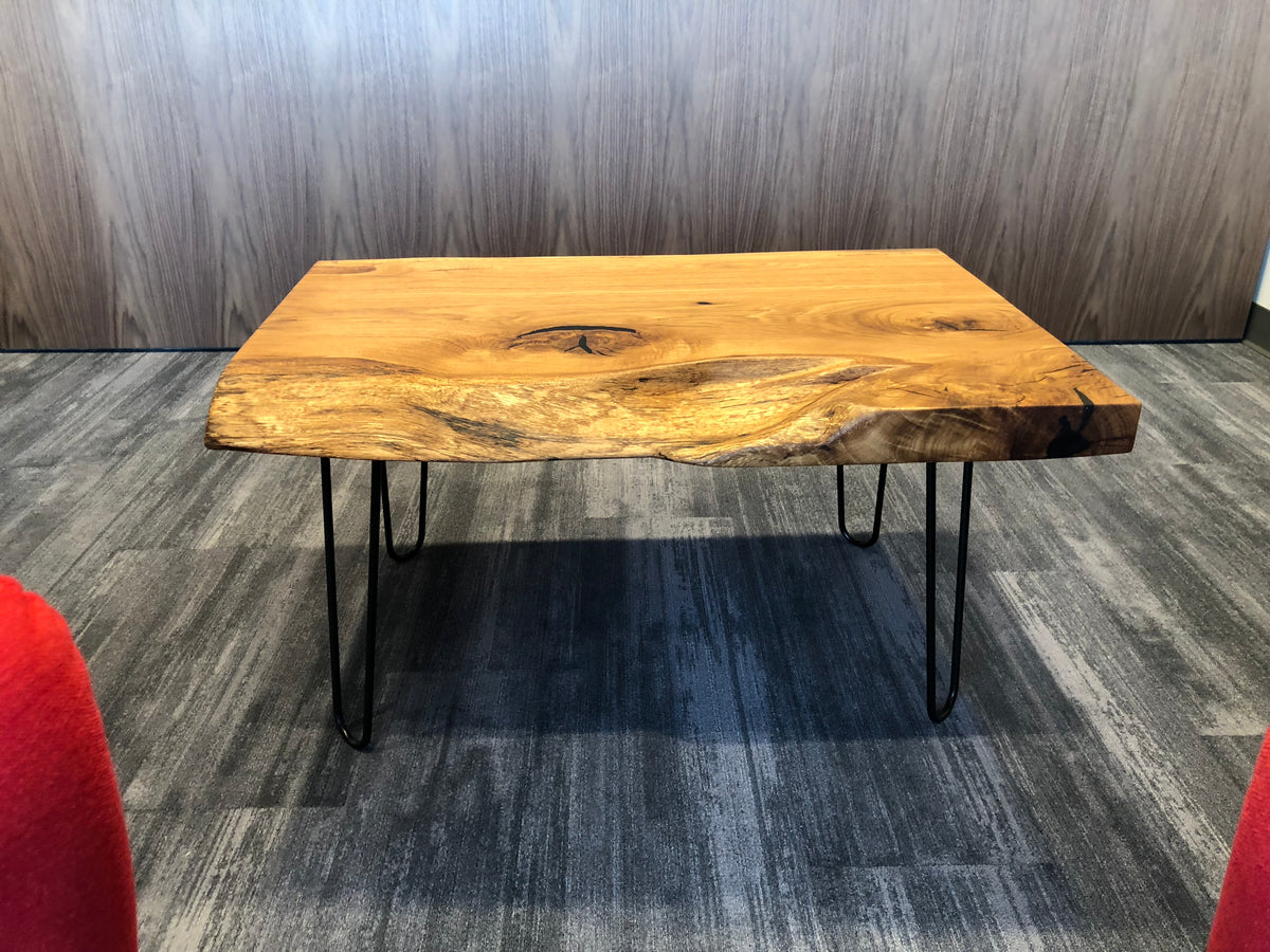 Live Edge White Oak Coffee Table