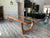 Walnut Glass River Dining Table 177