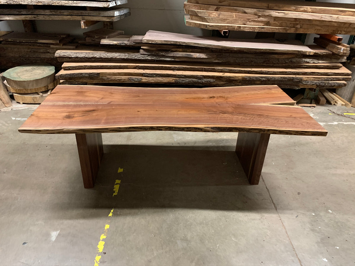 Bookmatched Walnut Dining Table