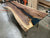 Live Edge Black Walnut Epoxy River Dining Table 279