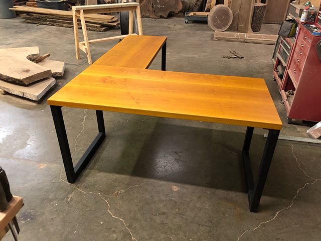 Cherry Desk with Citrine Stain