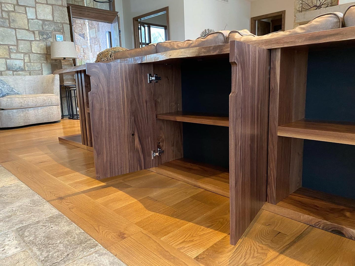 Black Walnut Sofa Table