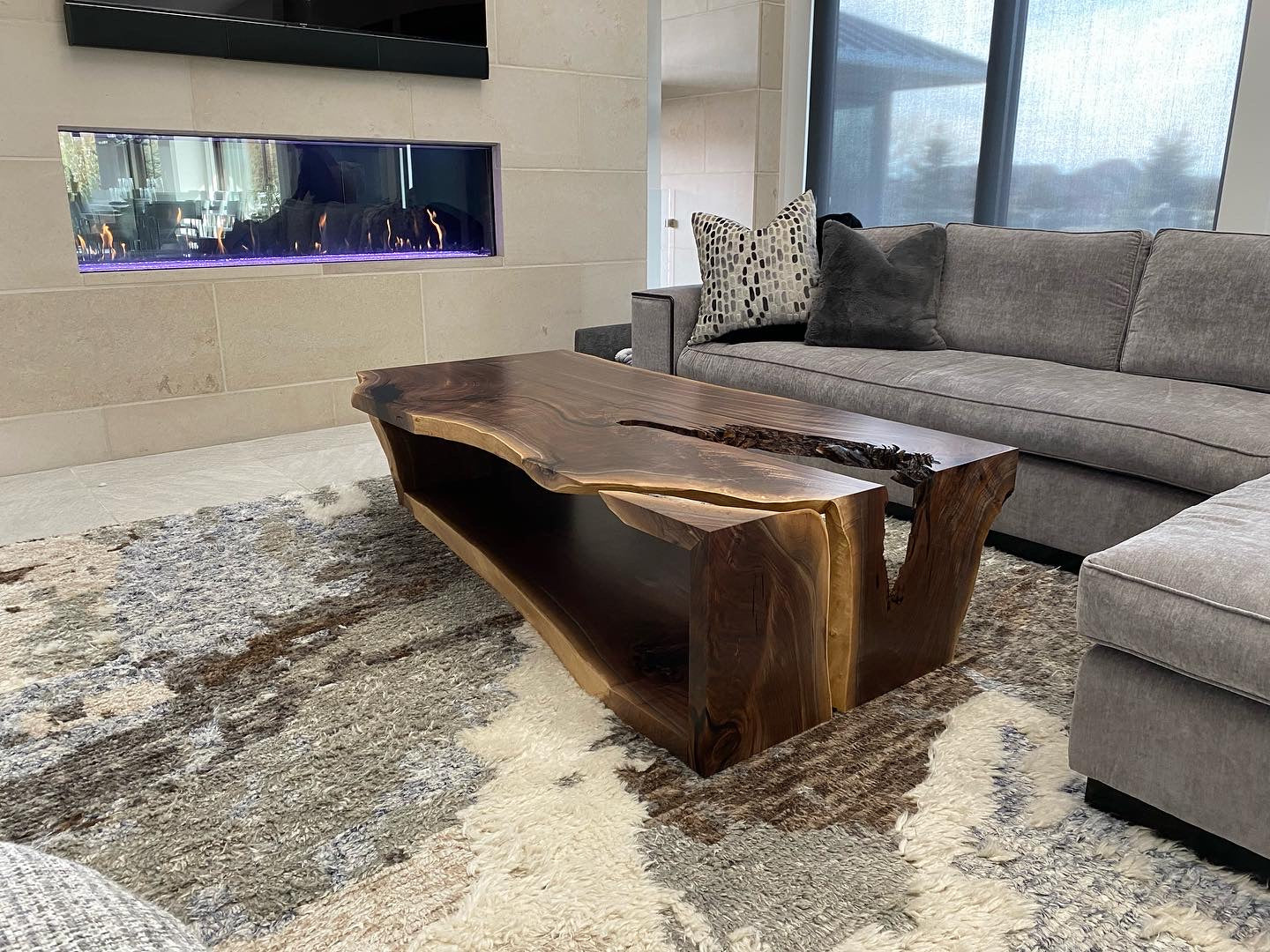 Buy Custom Wood Live Edge Coffee Tables Online | Epoxy River & Hardwood ...