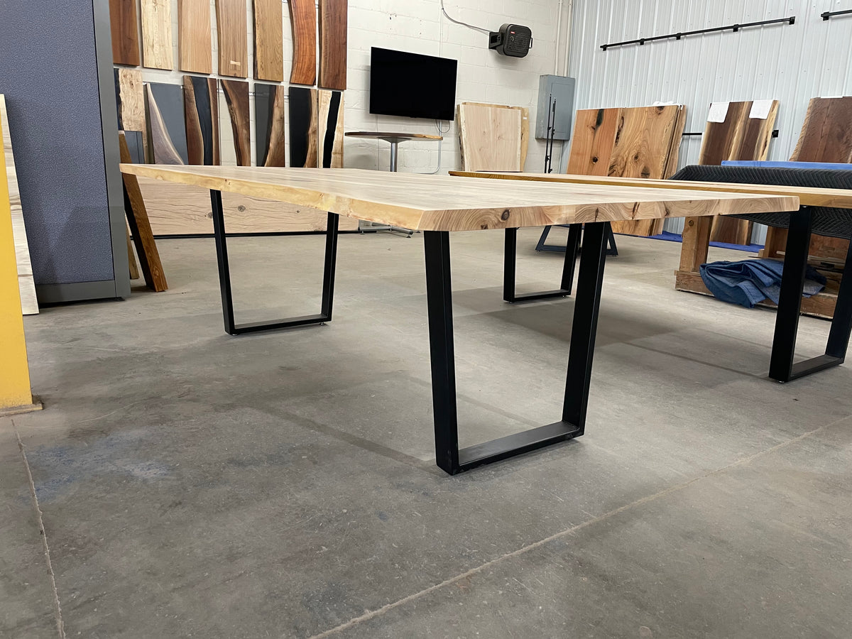Live Edge Elm Dining Table