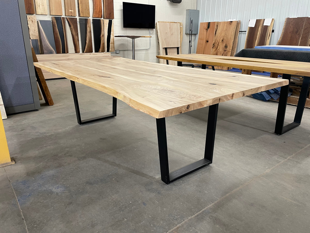 Live Edge Elm Dining Table