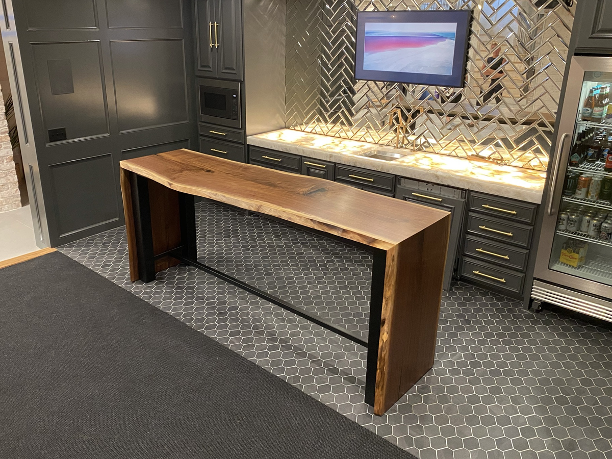 Black Walnut Bar Table