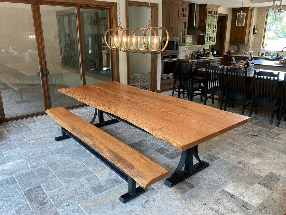 Modern Live Edge Dining Tables for Sale Online - Hardwood & Epoxy - KC ...