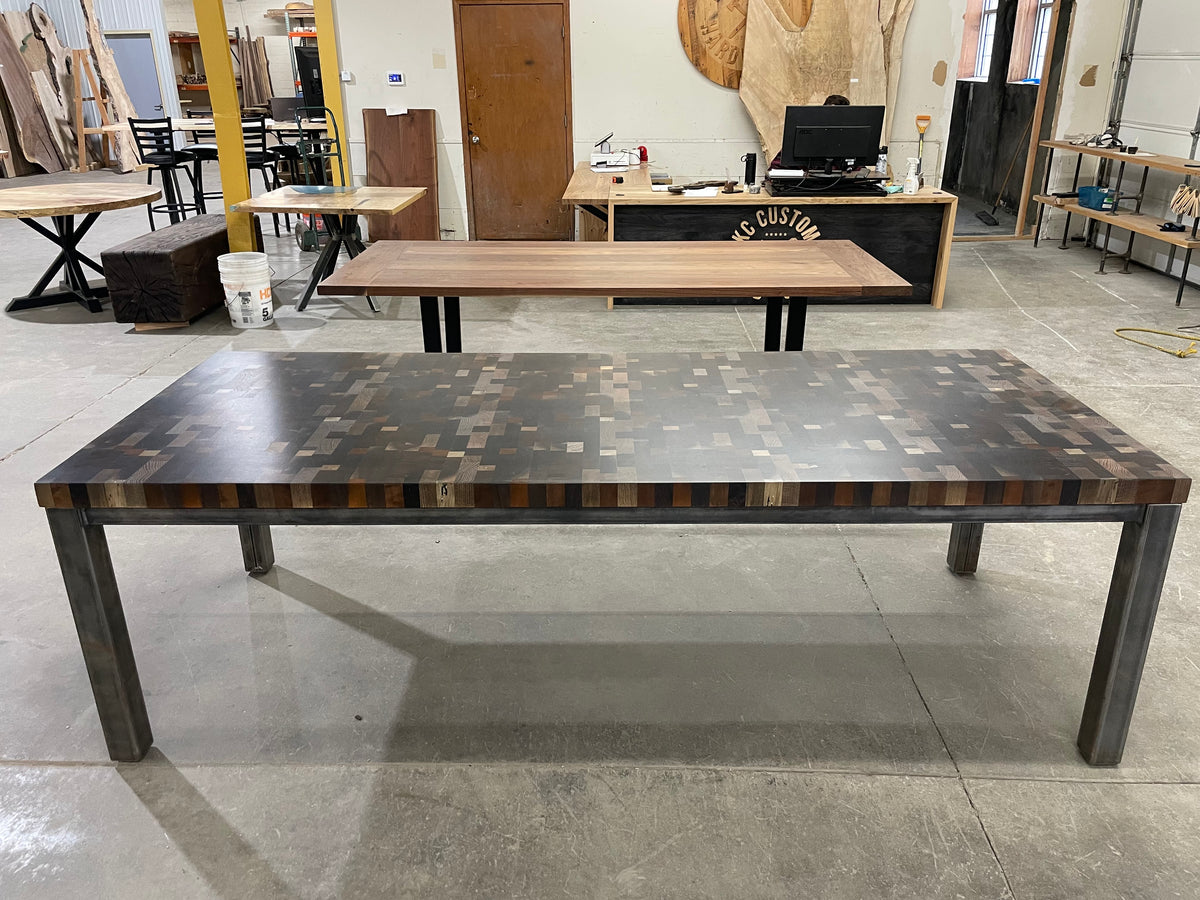 Endgrain Butcherblock Dining Table