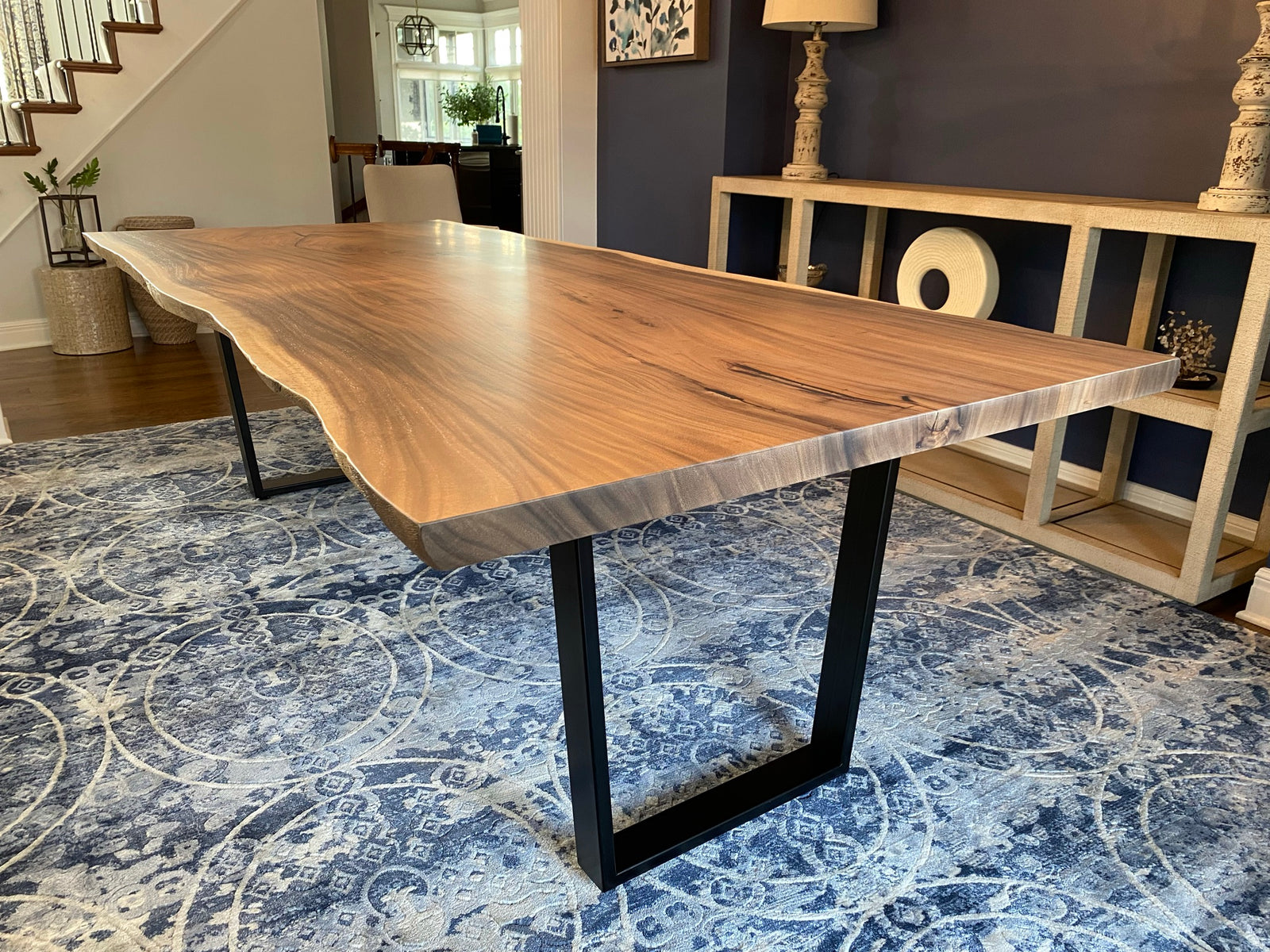 Monkey Pod Single Slab Dining Table