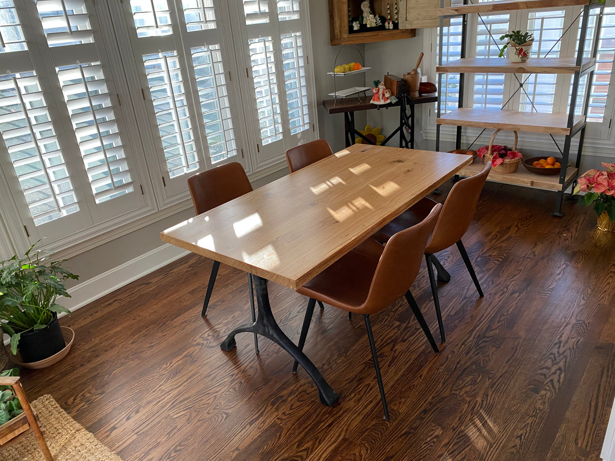 White Oak Dining Table