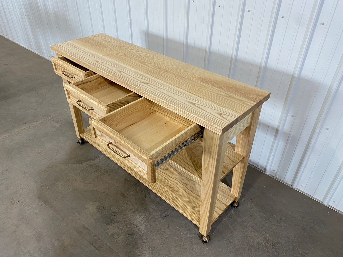 Ash Kitchen Island