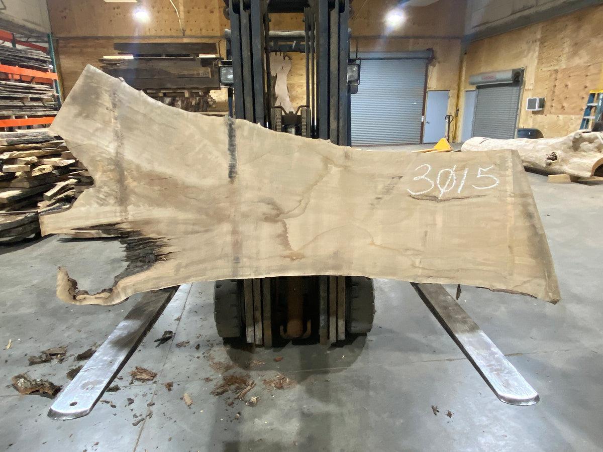 Spalted Maple (3015) 84&quot; L x 25-39&quot; W x 2.5&quot; T