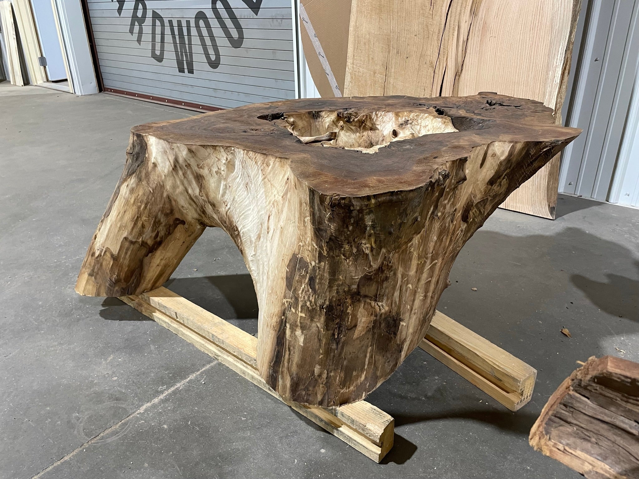 Walnut Root Ball 2 - KC Custom Hardwoods