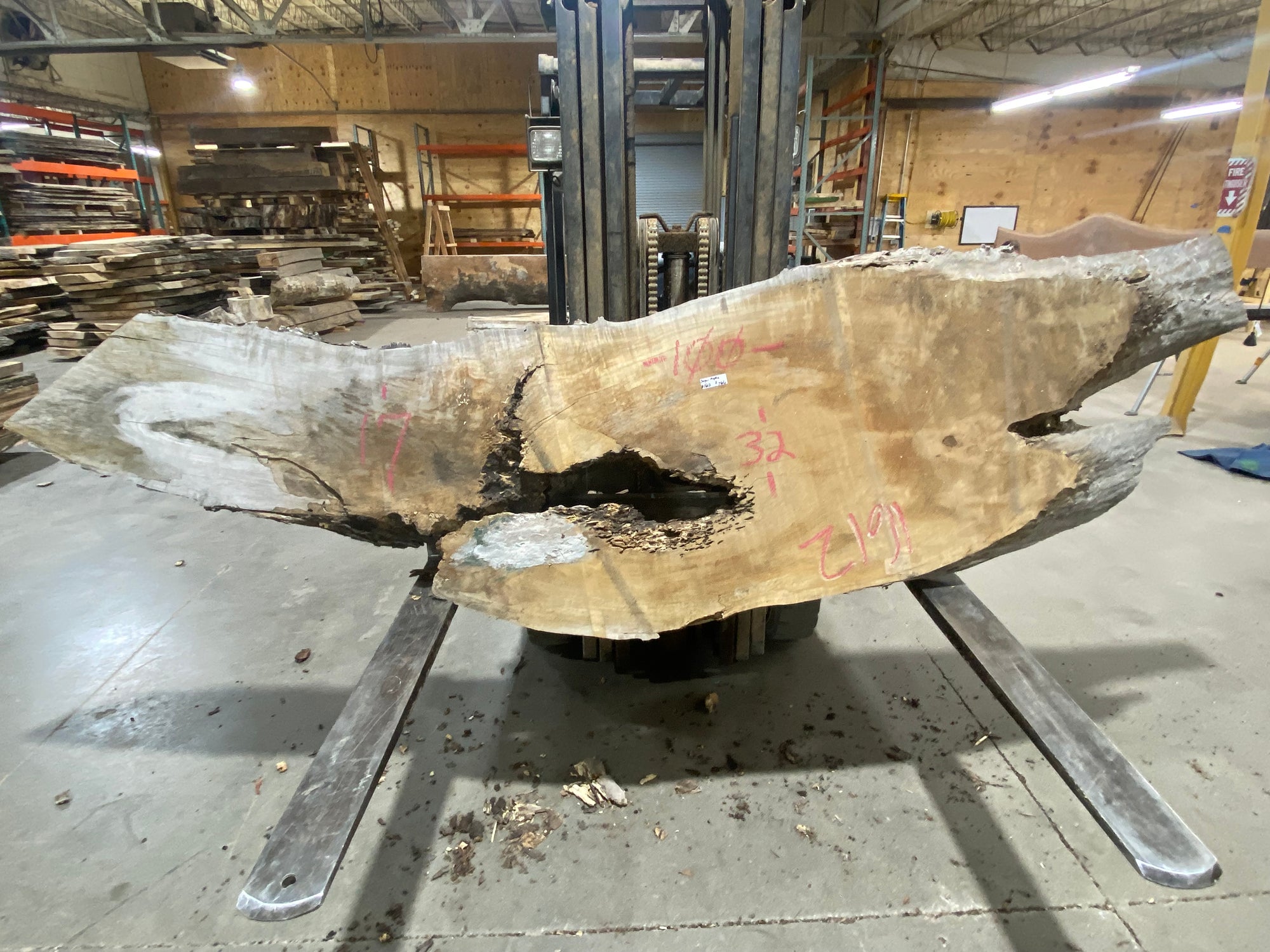 Sugar Maple (1612) 100" L x 17-32" W x 3" T
