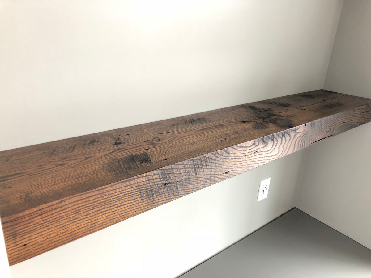 Reclaimed Barnwood Floating Shelves 342